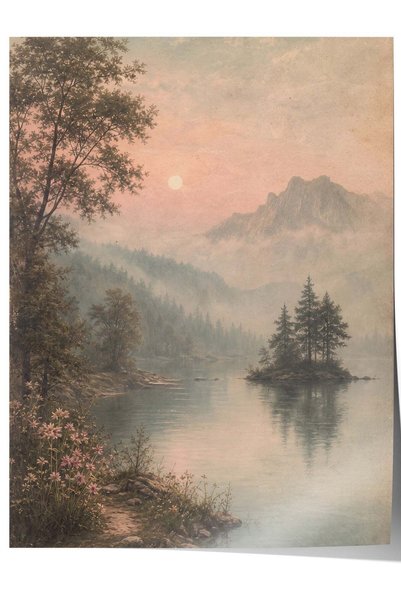Postifull Poster fără ramă cu peisaj natural liniștit, nr. 160567