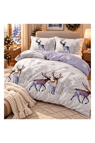 JOJO HOME Спално бельо за единично легло, Jojo Home, Чаршаф без ластик, Finet...