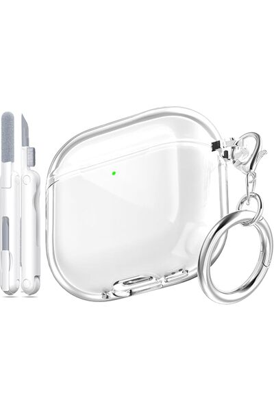 GENERAL غطاء لسماعات AirPods الجيل الرابع 2024، مقاوم للصدمات بدرجة عسكرية، م...