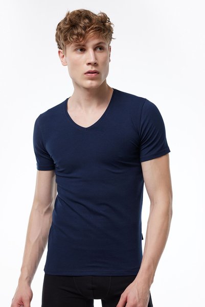 Malabadi Men's v-neck fleece lyc men ml032