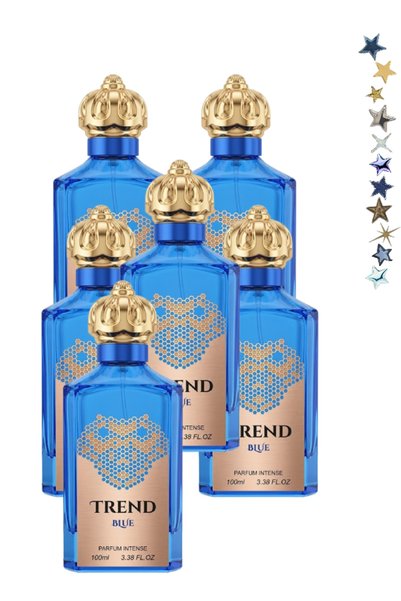 TREND 6 قطع عطر أزرق 100 مل