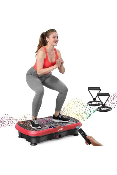 GENERAL Full Body Exercise Vibration Plate with Fitness Platform, Sports Exer...