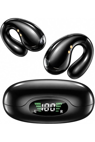 GENERAL Open-Ear Headphones, Clip-On Wireless Earbuds, 60H IPX7, Hi-Fi Stereo...