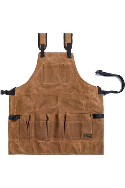 Readywares مريلة أدوات من القماش المشمع، مرايل للنجارين، مرايل لأعمال النجارة