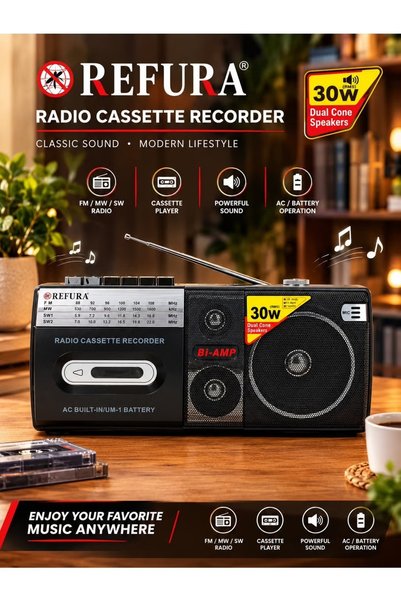 REFURA مسجل وراديو