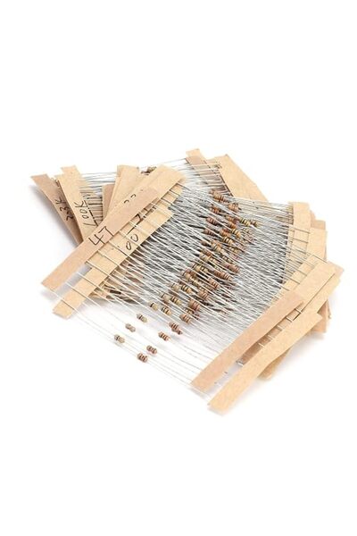 Ejoyous Carbon Film Resistors Kit, 300PCS 10Ω‑1MΩ 1 / 6W 30 Values Resistor A...