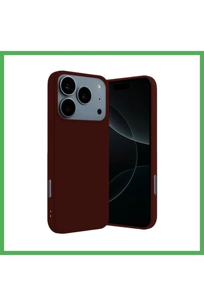 Nur store Çanta غطاء سيليكون نانو مبطن بالمخمل، متوافق مع هاتف iPhone 17 Pro ...