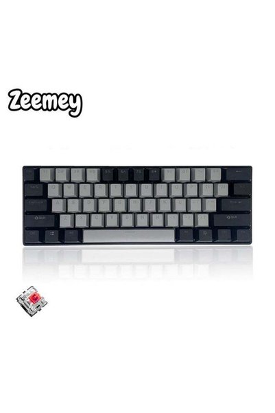 Zeemey 61 Keys RGB Gaming Keyboard 60% Mini Wired Waterproof With Anti-ghosti...