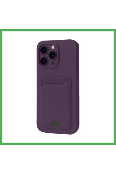 Nur store Çanta غطاء متوافق مع هاتف iPhone 16 Pro Max، من مادة السيليكون، بتص...