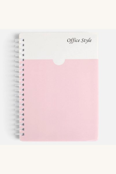 Comerivo Carnet cu spirala B6 pentru notite zilnice, 80 file liniate, coperta...