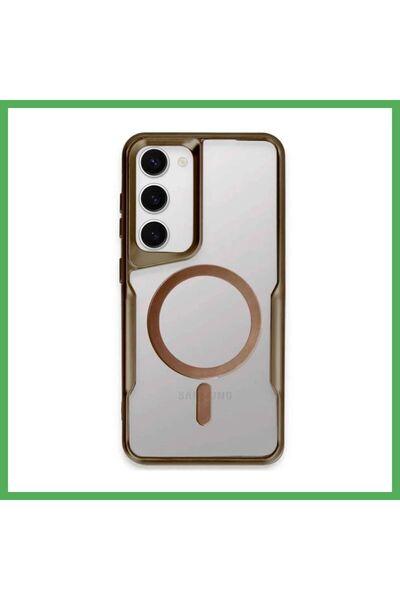 Nur store Çanta Samsung Galaxy S23 Compatible Case: Boyi MagSafe Silicone Cov...