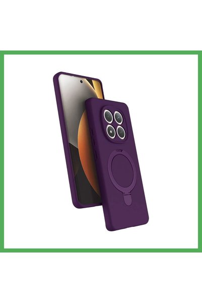 Nur store Çanta غطاء حماية لهاتف Redmi Note 15 4G، متوافق مع نظام MagSafe، مع...