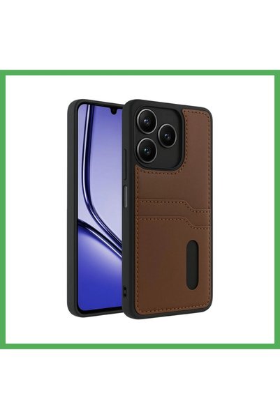 Nur store Çanta غطاء حماية متوافق مع هاتف Realme Note 50 4G، غطاء جلدي مع فتح...
