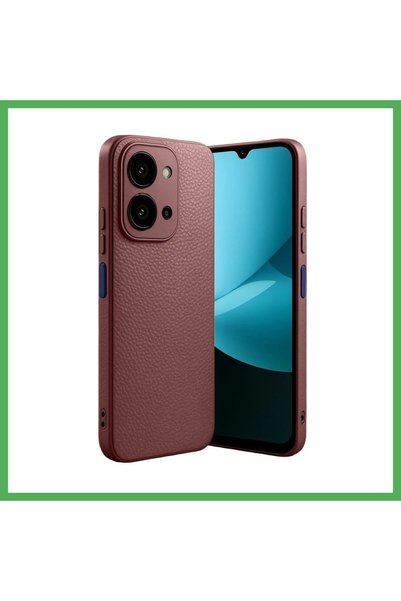 Nur store Çanta غطاء سيليكون من "ثيرماكس" متوافق مع هاتف Redmi 15C 4G - لون خ...