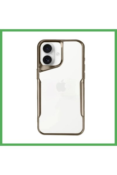 Nur store Çanta غطاء سيليكون متوافق مع هاتف iPhone 16 - لون "ديزرت" من BEZOSS.