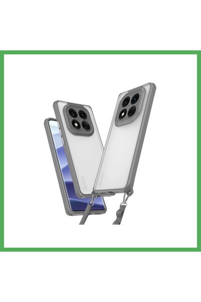 Nur store Çanta Redmi Note 14 Pro 5G Compatible Case - Penta Silicone Case - ...