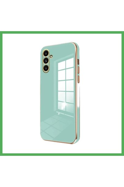 Nur store Çanta Samsung Galaxy M15 Compatible Volet Silicone Case - Light Gre...