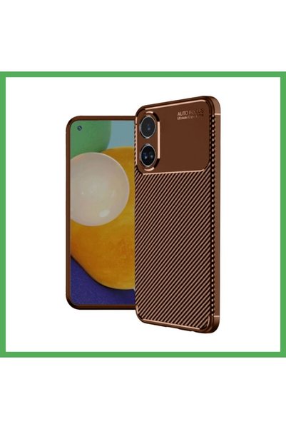 Nur store Çanta A38-Compatible Case with Auto Focus Carbon Cover - Brown BEZOSS