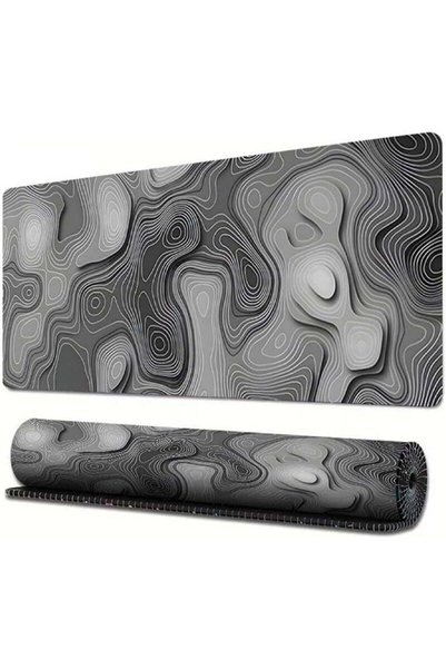 ROCK POW Extended Gaming Mouse Pad XXL,Anti-Skid Mousepad Large Keyboard Mous...