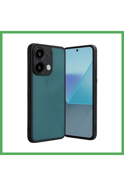 Nur store Çanta غطاء حماية متوافق مع هاتف Redmi Note 13 Pro 4G، مصنوع من الجل...