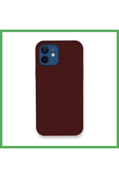 Nur store Çanta غطاء متوافق مع هاتف iPhone 12، تصميم أنيق من السيليكون - لون ...