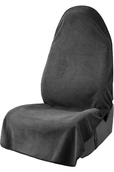 Leader Accessories منشفة عرق مقاومة للماء بيج، غطاء مقعد امامي واحد للشاحنات ...