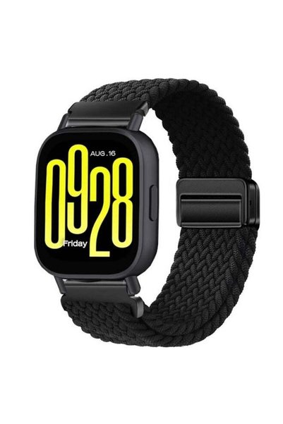 HablTech حزام بديل مصنوع من النايلون المجدول لساعة Redmi Watch 5 Active/Redmi...