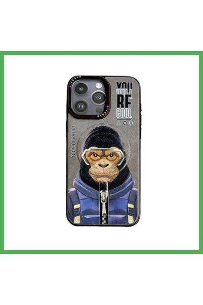 Nur store Çanta Joko iPhone 14 Pro Compatible Fun MagSafe Case - Natural Grey...