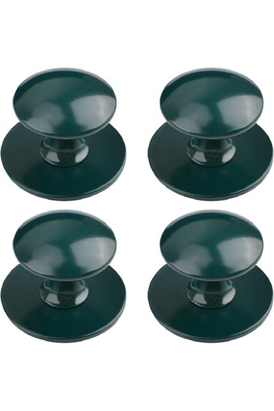 Morobor Stainless Steel Drawer Knobs, 4pcs Self-Stick Instant Cabinet Handle ...