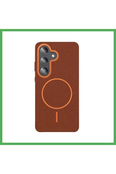 Nur store Çanta Joko Samsung Galaxy S26 Compatible Luno Leather MagSafe Case ...
