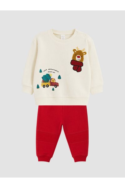 LC Waikiki Quality Pieces from Çelebi Store: New Year's Themed Baby Boy Set