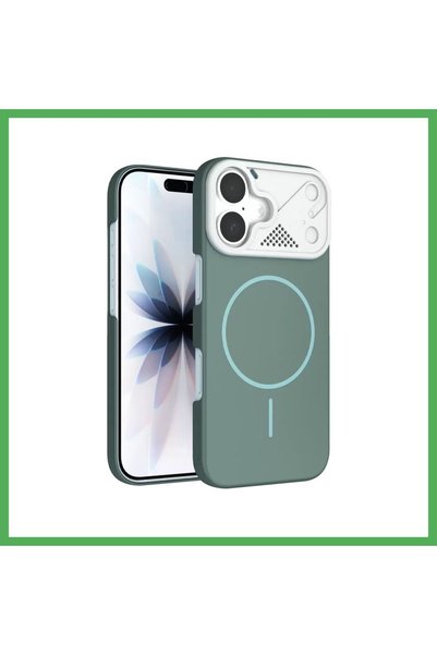 Nur store Çanta غطاء Joko متوافق مع iPhone 16، تصميم Magsafe، لون فيروزي، من ...
