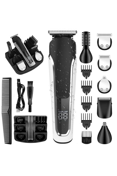 Generic Beard Trimmer for Men Waterproof Electric Razor for Nose, Body, Face ...