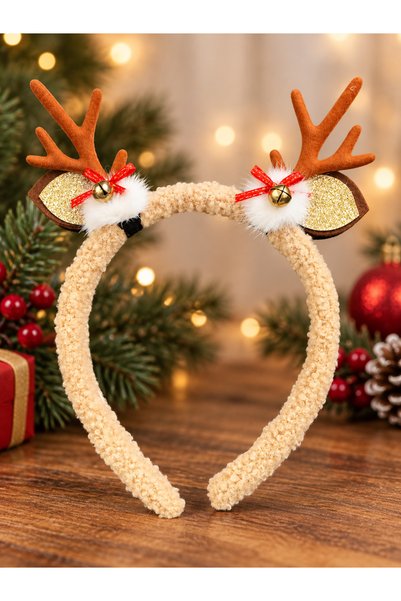 Adana Pasta Malzemeleri Ert-yil-26102 new year crown with deer horn figure