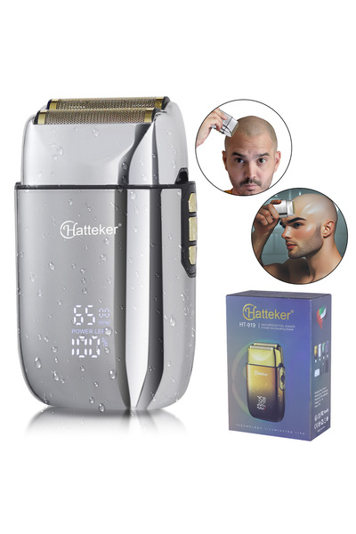 Generic ماكينة حلاقة كهربائية للرجال من هاتيكر HT-919 بشفرتين مزدوجتين قابلة ...