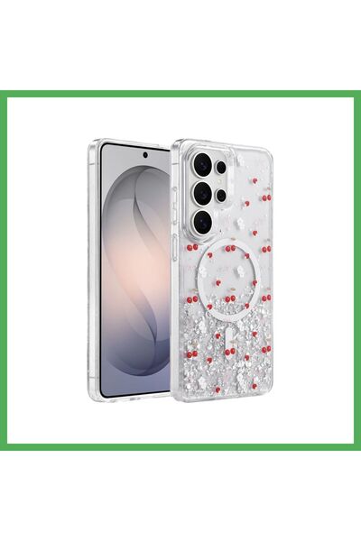 Nur store Çanta غطاء Onegif متوافق مع هاتف Samsung Galaxy S26 Ultra، بتصميم م...