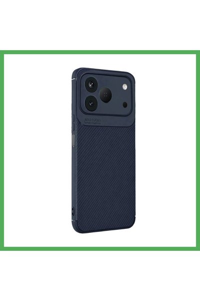 Generic Brand Tecno Spark 50 4G-Compatible Auto Focus Carbon Case - Navy Blue...