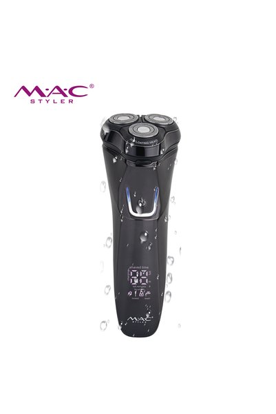 Generic MAC Styler Rotary Shaver LCD Power Indicator Quick Charging Portable ...