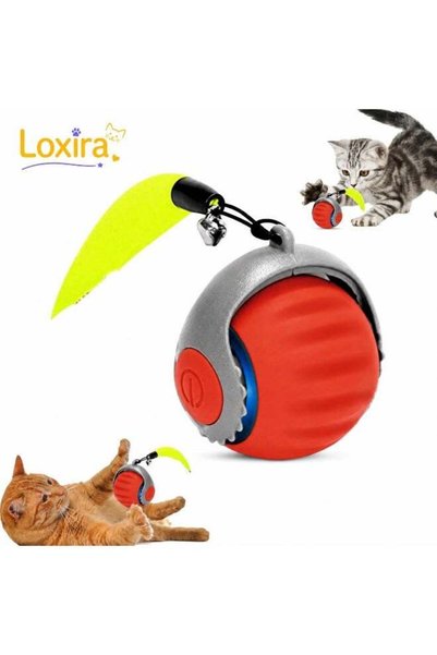 Loxira Cat Toys – Automatic Cat Ball, 360° Rotating Smart Cat Toy for Indoor ...