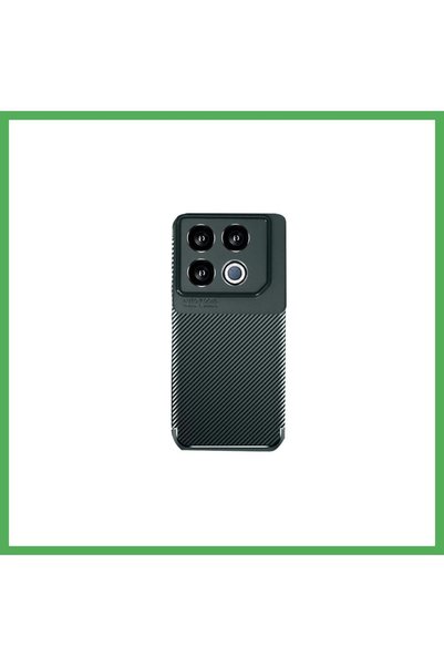 Nur store Çanta Infinix GT 20 Pro Case with Auto Focus Carbon Cover - Dark Gr...