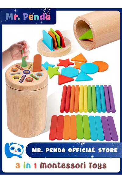 Mr. Penda 12 كرة للعب وتعليم الفرز بالألوان للأطفال الصغار، مجموعة كرات في أك...