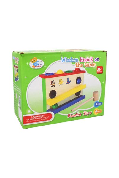 Armtoys Ξύλινο Παιχνίδι με Μπαλάκια και Σφυράκι