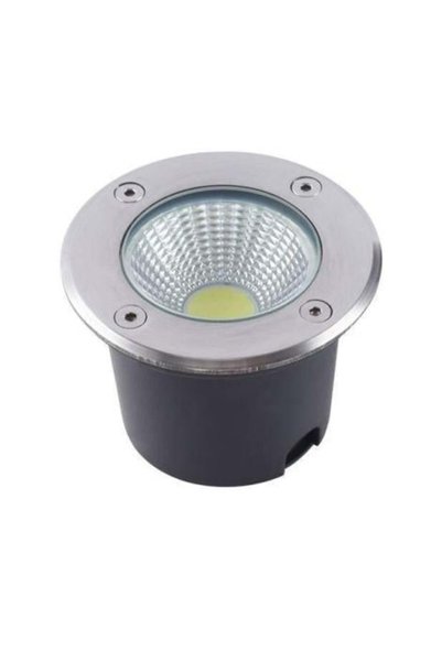 Atlas Outdoor Recessed Light 30W COB – Yellow 3000K – IP65 – Φ205mm