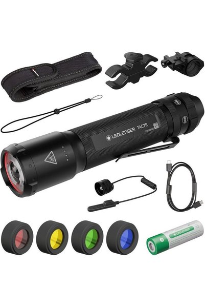 Led Lenser Ledlenser TAC7R Τακτικό Σετ Εξωτερικού Χώρου Τακτικός Φακός 3200 L...
