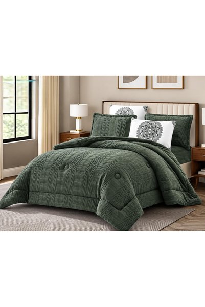NAJMA Winter Duvet Cover Set Modern Design Elegant Patterns 6 Pieces 230X250