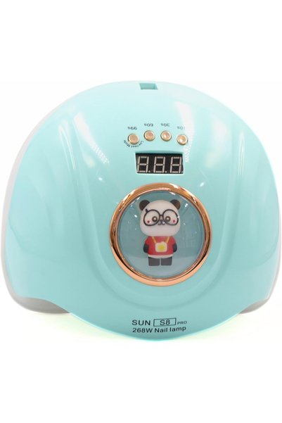 GLOBAL FASHION Professional 2-in-1 UV/LED Nail Dryer Lamp - 268W, Gel Polish,...