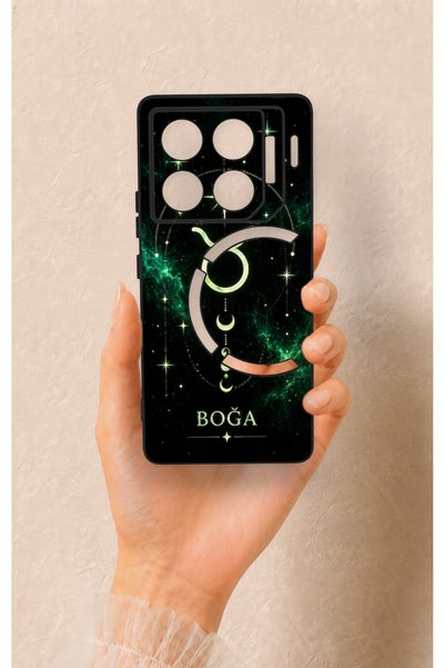Vip Case Infinix GT 20 Pro Compatible Taurus-Themed Patterned Silicone Case