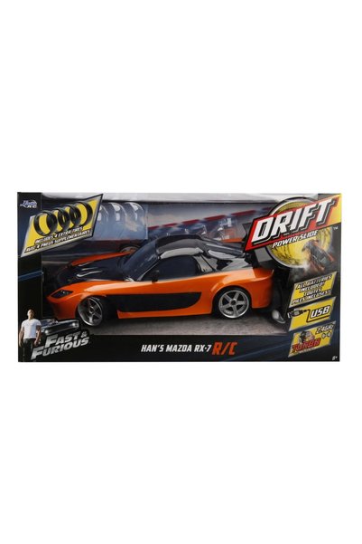 Jada Toys Jada Fast And Furious Masinuta Rc Cu Telecomanda Hans Mazda Rx 7 Sc...