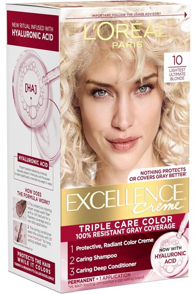 L'Oreal Paris L’Oréal Paris Excellence Creme Permanent Triple Care Hair Color...