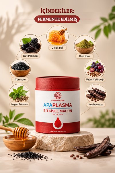 Apayrı Yaşam Özel Bitkisel İçerikli Macun APAPLASMA 240gr
